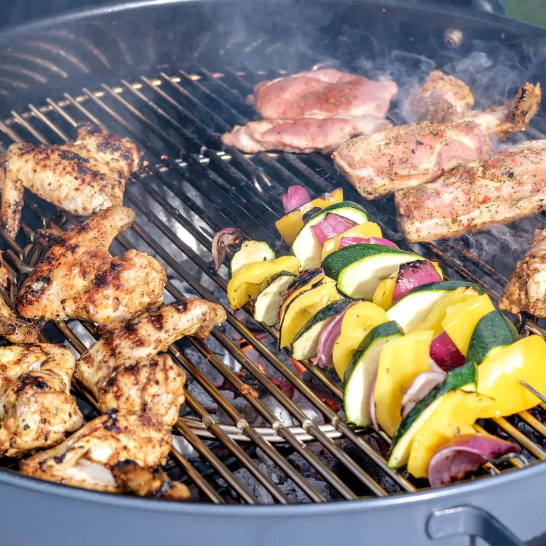 Cooking on Weber Master- Touch BBQ