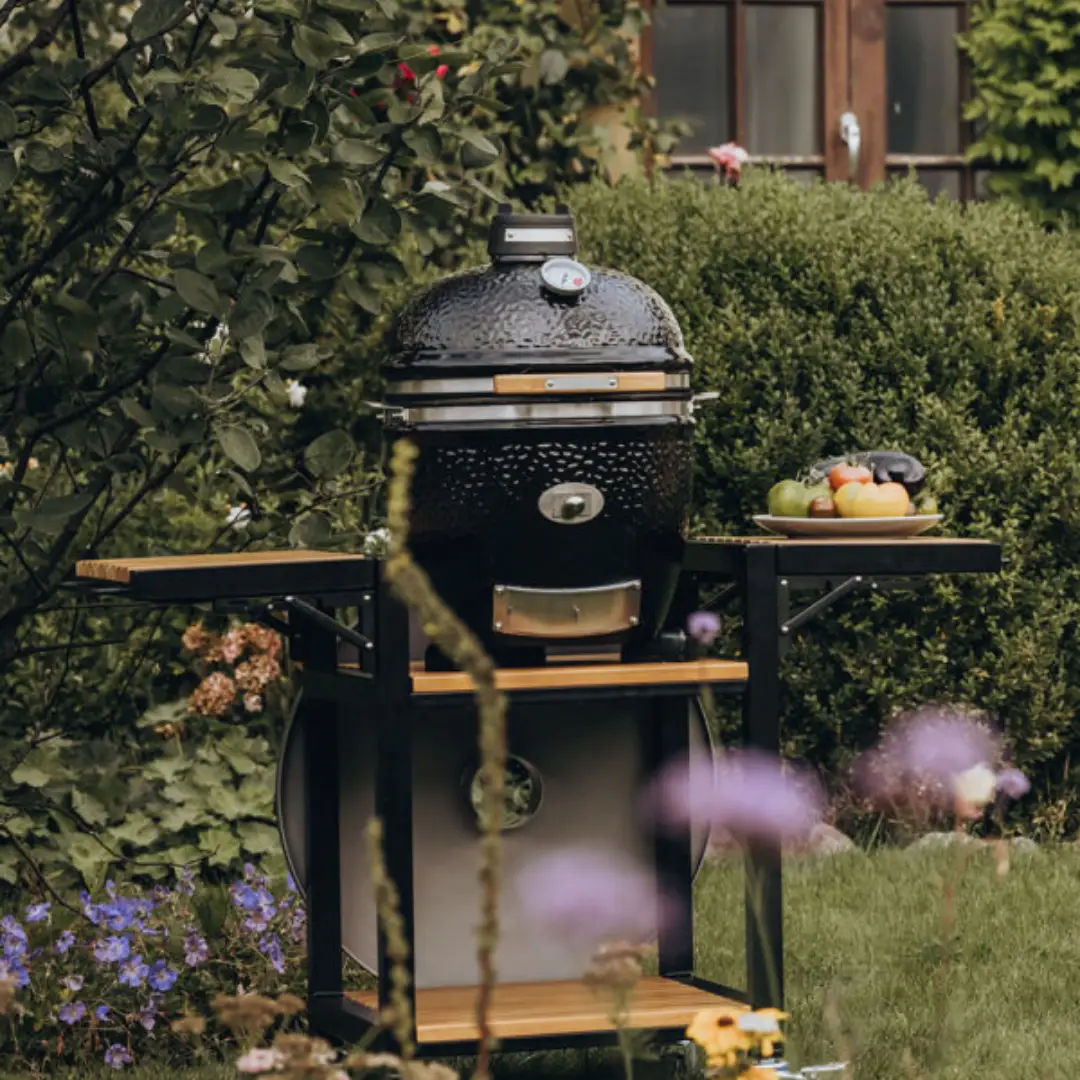 Monolith Junior Pro Charcoal BBQ for sale in Ireland from The Outdoor Scene