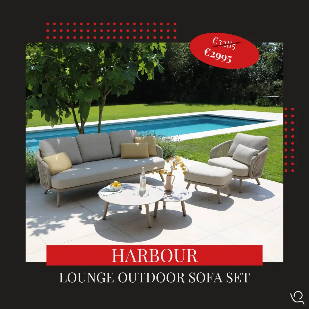 Get the Harbour Lounge Outdoor Sofa set for sale in Dublin