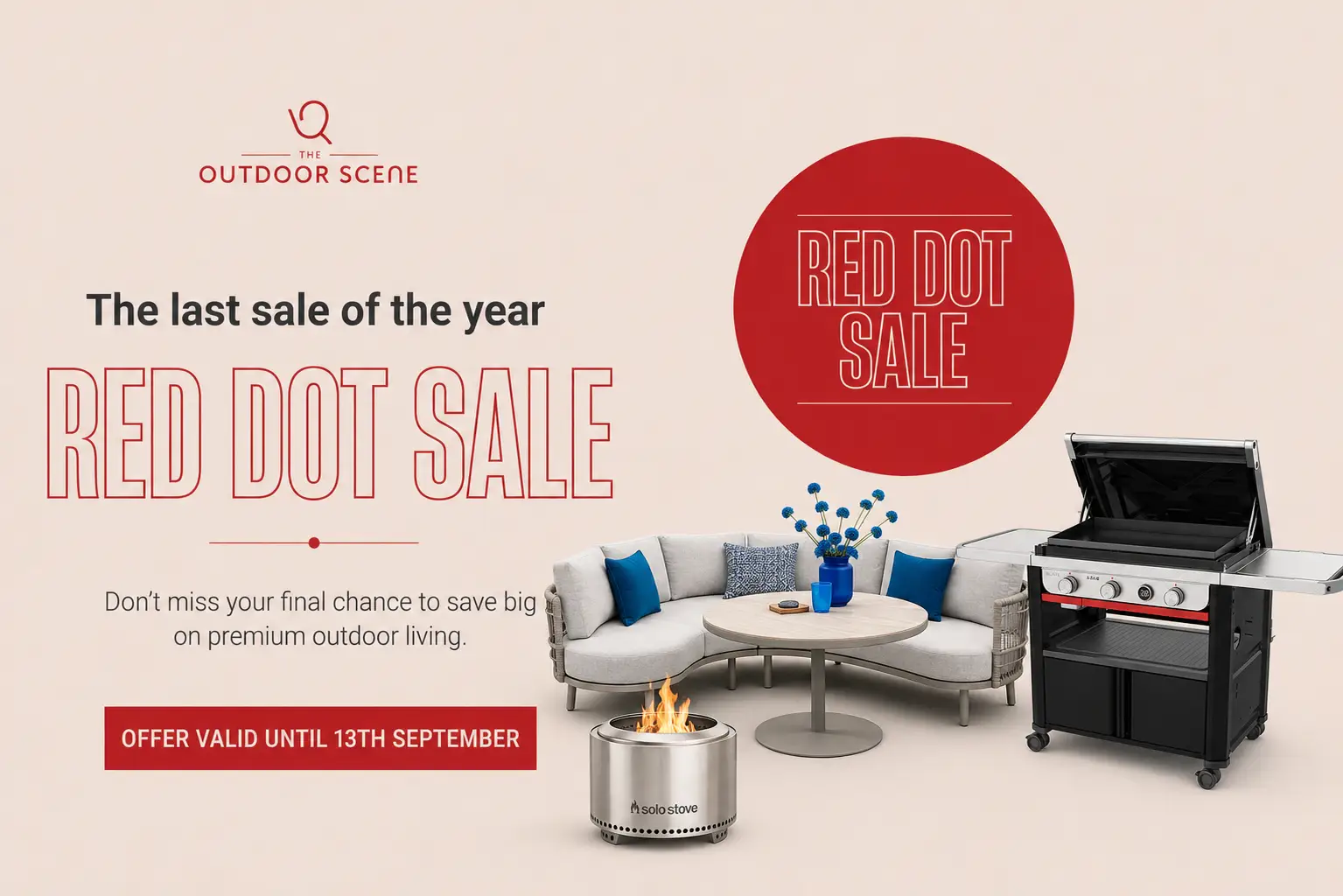 The Red Dot Sale is live at The Outdoor Scene