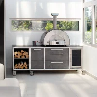 Outdoor Kitchen Modules from Burn Kitchen UK.