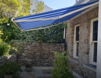 Awning installed for home, house awning for sale in Dublin Ireland. Limited time offer on Awning