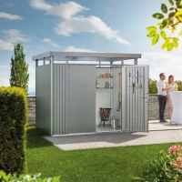 biohort sheds the outdoor scene