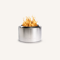 Solo stove wood firepit for sale in the outdoor scene dublin